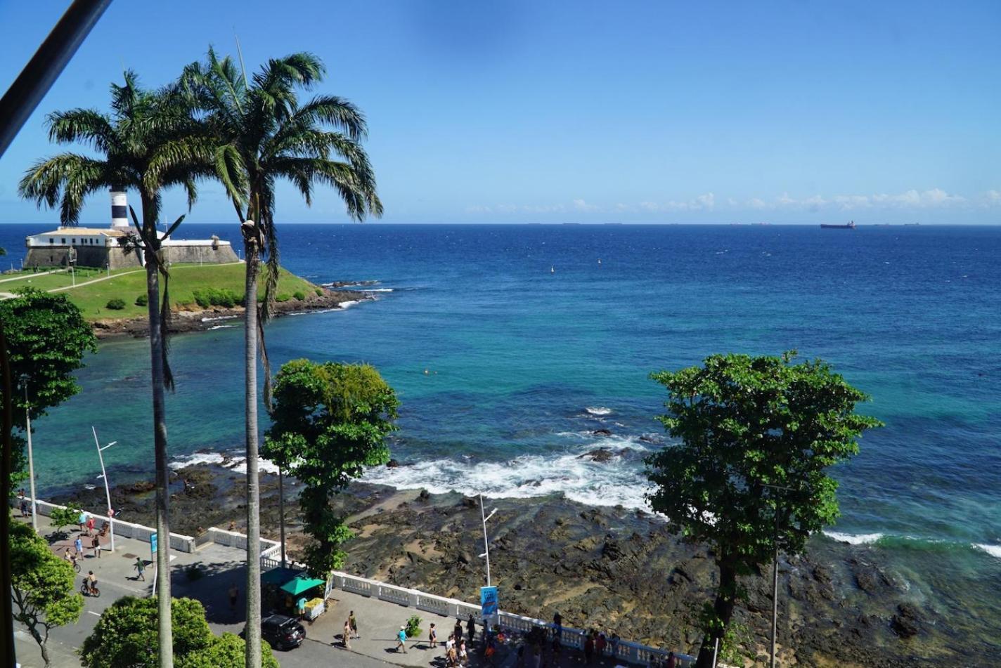 Apartment 610, Vista Mar E Farol Da Barra Salvador Eksteriør billede