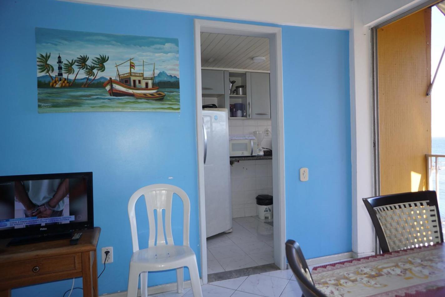 Apartment 610, Vista Mar E Farol Da Barra Salvador Eksteriør billede